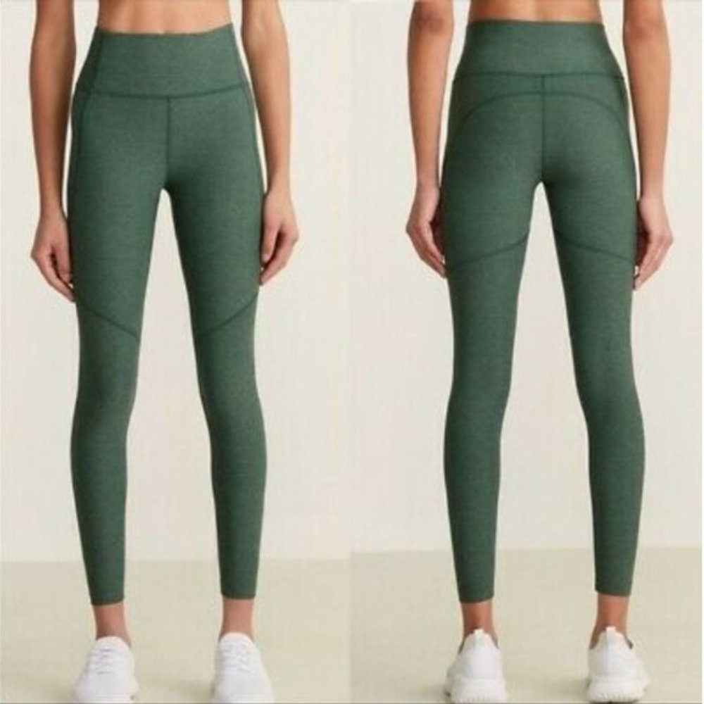 Outdoor Voices Green Athletic Leggings $90 MED **